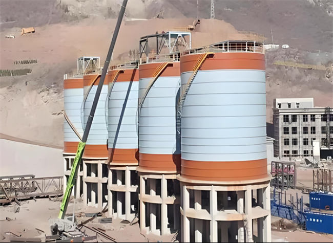 锡林浩特高架钢板仓