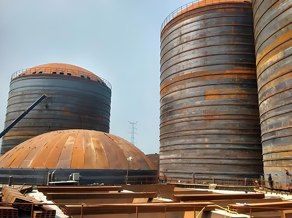 锡林浩特焦粉钢板仓